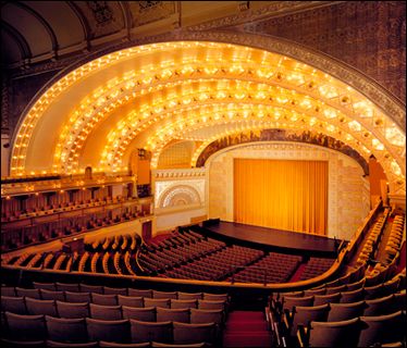 Interior view of the Auditorium Theater